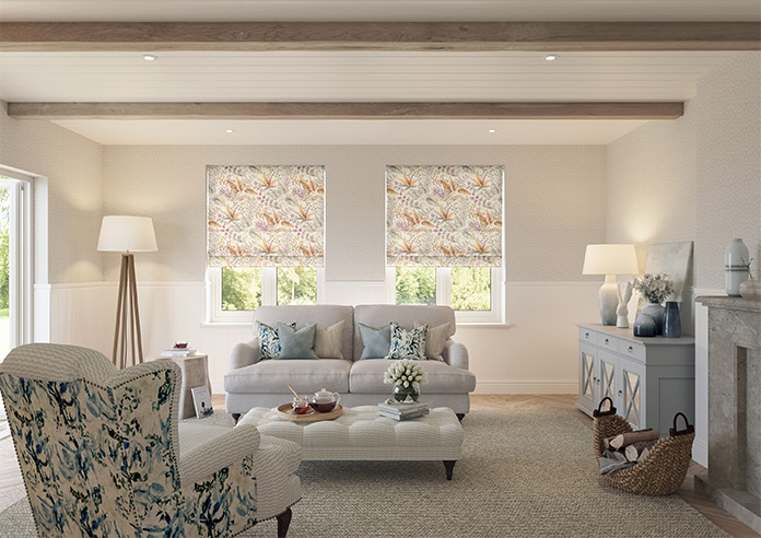 Paloma, Amber - Motorised Roman Blind - Image 8